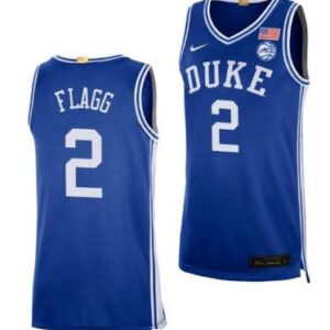 Men's Cooper Flagg Jersey #2 Duke Blue Devils College Basketball Royal