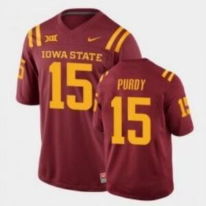 Men's Iowa State Cyclones #15 Brock Purdy College Football Jersey All Stitched