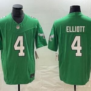 Men's Jake Elliott #4 Eagles Limited Player Jersey Green