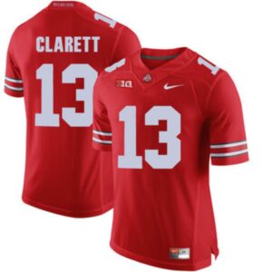 Men's Ohio State Buckeyes 13 Maurice Clarett Red College Football Jersey