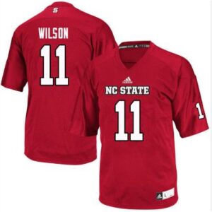 Men Payton Wilson Jerseys #11 NC State Wolfpack College Football Stitched Red