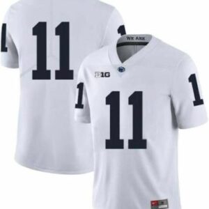 Men's Penn State Abdul Carter Malik McClain #11 Football Jerseys White