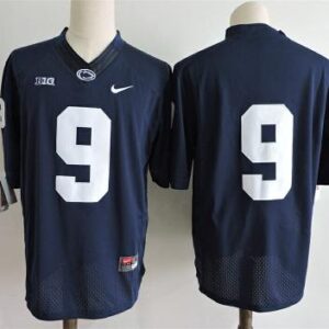 Men's Penn State Nittany Lions Blue #9 No Name College Jersey
