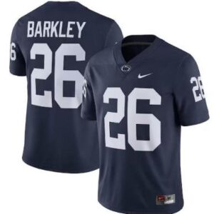 Men's Saquon Barkley #26 Penn State Nittany Lions Limited Jersey Navy Stitched