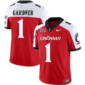 Men's Sauce Gardner Jersey #1 Cincinnati Bearcats Vapor Limited College  Red Al