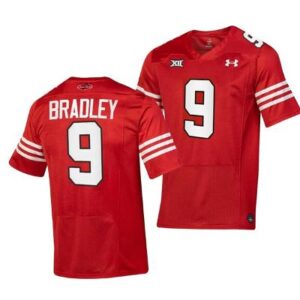 Men's Texas Tech Red Raiders Jerand Bradley Jersey #9 College Throwback Stitche