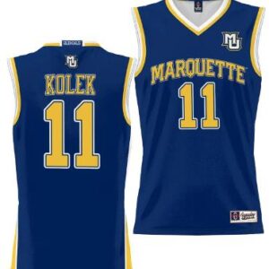 Men's Tyler Kolek Jersey 11 Marquette Golden Eagles NIL Basketball Lightweight