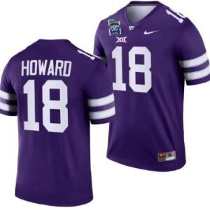 Men Will Howard Jersey #18 Kansas State Wildcats 2023 Pop-Tarts Bowl Football