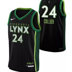 Minnesota Lynx Napheesa Collier Jersey #24 Rebel WNBA Basketball