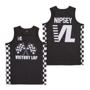 Nipsey Hussle Victory Lap Black Basketball Jersey