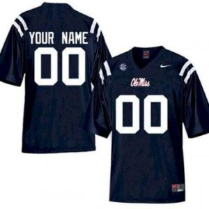 Ole Miss Rebels Custom Jersey Name and Number NCAA Football