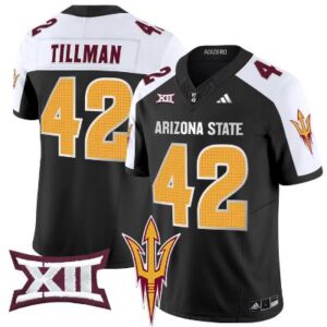Pat Tillman Jersey #42 Arizona State Sun 2024 Vapor Limited Black Alternate