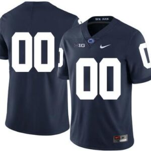 Personalized Penn State Football Jersey Navy Blue College Football