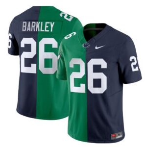 Saquon Barkley Jersey Eagles #26 Penn State Nittany Lions Split Vapor Football