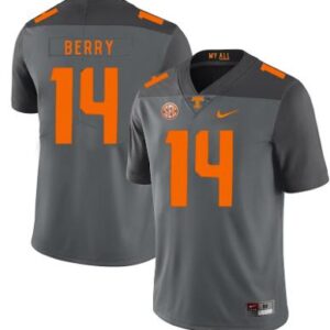 Tennessee Volunteers Eric Berry Jersey #14 Football NCAA Jerseys Gray