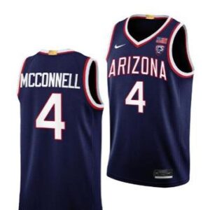 TJ McConnell Jersey Arizona Wildcats College Basketball Limited Green #4