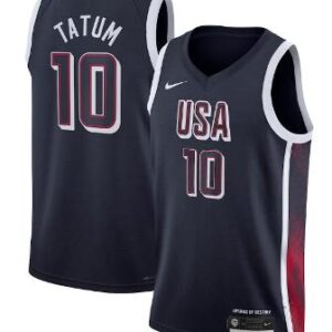 Unisex Jayson Tatum Jersey Navy Men's USA Basketball 2024 Swingman Player