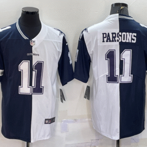 Men's Dallas Cowboys #11 Micah Parsons Blue White Two Tone 2021 Vapor Untouchable Stitched NFL Nike Limited Jersey