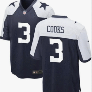 Men's Dallas Cowboys #3 Brandin Cooks Navy Navy Thanksgiving Limited Football Stitched Jersey