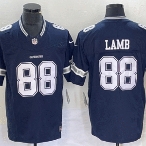 Men's Dallas Cowboys #88 CeeDee Lamb Navy Blue 2023 FUSE Vapor Untouchable Limited Stitched Jersey