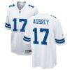 Men's Dallas Cowboys #17 Brandon Aubrey Limited white Vapor Untouchable Jersey