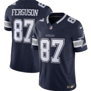 Men's Dallas Cowboys #87 Jake Ferguson Navy 2023 F.U.S.E. Vapor Untouchable Limited Football Stitched Jersey