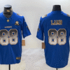 Men's Dallas Cowboys #88 CeeDee Lamb Blue Smoke Fashion FUSE Jersey