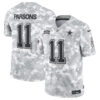 Men's Dallas Cowboys #11 Micah Parsons 2024 Arctic Camo Salute To Service Limited Stitched Football Jersey