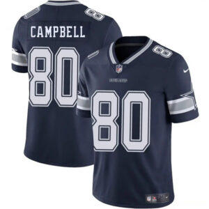 Men's Dallas Cowboys #80 Parris Campbell Navy 2025 Vapor Untouchable Limited Football Stitched Jersey
