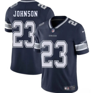 Men's Dallas Cowboys #23 Buddy Johnson Navy 2025 Vapor Untouchable Limited Football Stitched Jersey
