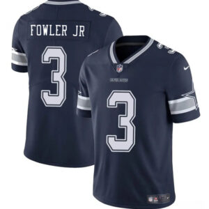 Men's Dallas Cowboys #3 Dante Fowler Jr. Navy 2025 Vapor Untouchable Limited Football Stitched Jersey