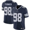 Men's Dallas Cowboys #98 Payton Turner Navy 2025 Vapor Untouchable Limited Football Stitched Jersey