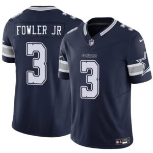 Men's Dallas Cowboys #3 Dante Fowler Jr. Navy 2025 F.U.S.E. Vapor Untouchable Limited Football Stitched Jersey