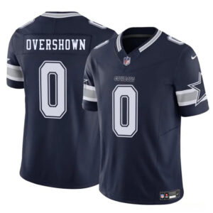 Men's Dallas Cowboys #0 DeMarvion Overshown Navy 2025 F.U.S.E. Draft Vapor Untouchable Limited Football Stitched Jersey