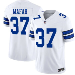 Men's Dallas Cowboys #37 Phil Mafah White 2025 F.U.S.E Vapor Untouchable Limited Football Stitched Jersey