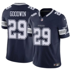 Men's Dallas Cowboys #29 C.J. Goodwin Navy 2025 F.U.S.E Vapor Untouchable Limited Football Stitched Jersey