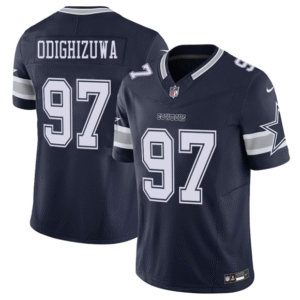 Men's Dallas Cowboys #97 Osa Odighizuwa Navy 2025 F.U.S.E Vapor Untouchable Limited Football Stitched Jersey