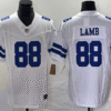 Men's Dallas Cowboys #88 CeeDee Lamb White 2023 F.U.S.E. Limited Stitched Football Jersey
