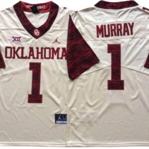 Custom Oklahoma Sooners White Football Jersey