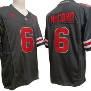 Ohio State Buckeyes 6 Black Vapor Fuse Limited Jersey - Kyle Mccord