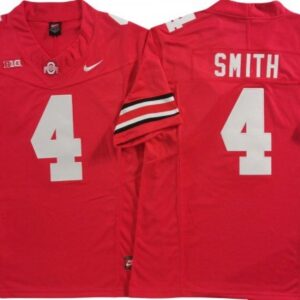 Ohio State Buckeyes 4 Red Vapor Fuse Limited Jersey - Jeremiah Smith 1