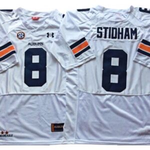 Auburn Tigers 8 Jarrett Stidham White Football Jersey