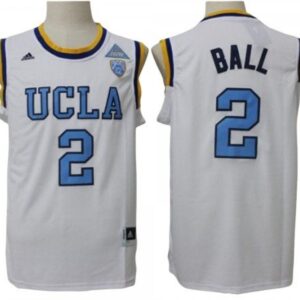 Ucla Bruins 2 Lonzo Ball White Basketball Jersey