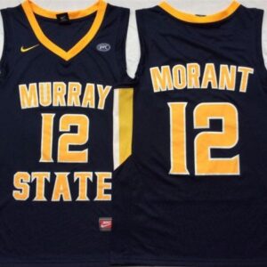 Murray State Racers 12 Ja Morant Navy Basketball Jersey