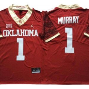 Oklahoma Sooners 1 Kyler Murray Red Alternate Football Jersey
