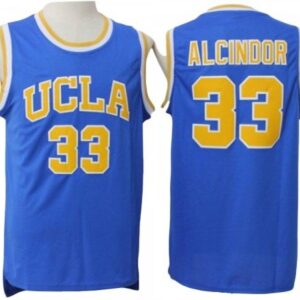 Ucla Bruins 33 Lew Alcindor Blue Basketball Jersey