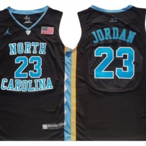 North Carolina Tar Heels 23 Michael Jordan Black Jersey