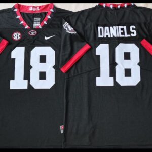 Georgia Bulldogs 18 Jt Daniels Black Untouchable Jersey