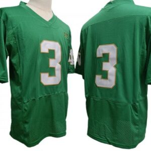 Notre Dame Fighting Irish 3 Green Vapor Fuse Limited Jersey
