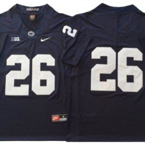 Penn State Nittany Lions 26 Navy Football Jersey